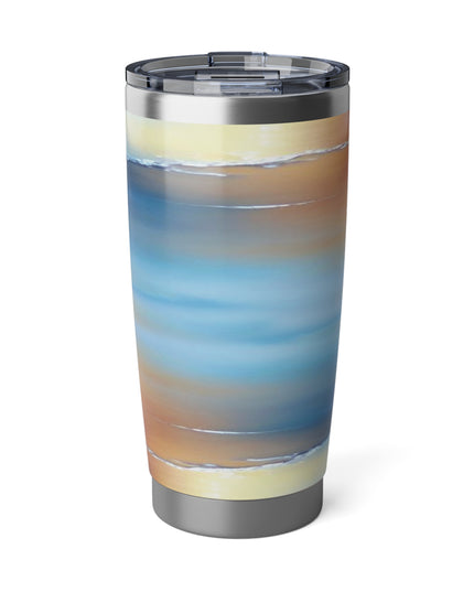 Blue Sea Red Orange Fog Vagabond 20oz Tumbler