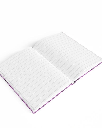 Uzi Spiral Powder Lavender 5" x 7" Journal - 128 Ruled Line pages