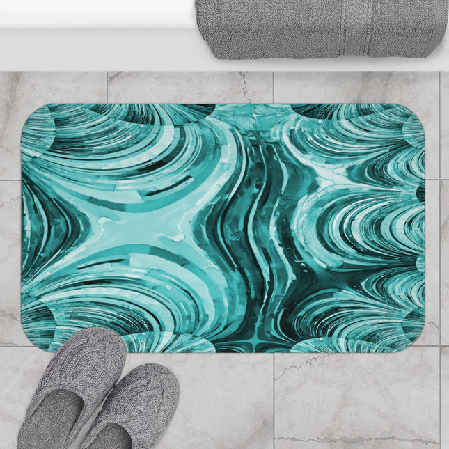 Uzi Spiral Tif 34" x 21" Bath Mat
