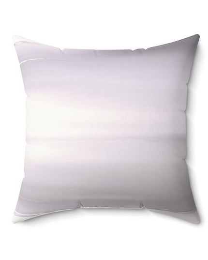 Sephia Sea Dark Fog 20" x 20" Faux Suede Square Pillow