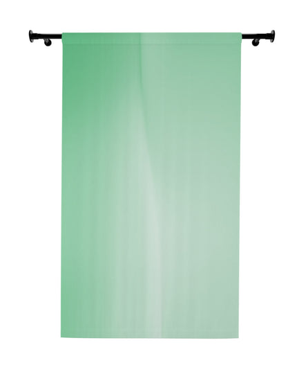 Mint Fade Window Curtain, 50" x  84", blackout