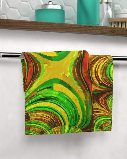 Uzi Spiral Beta Face Towel, 13" x 13"