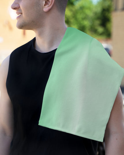 Mint Fade Rally Towel, 11" x 18"