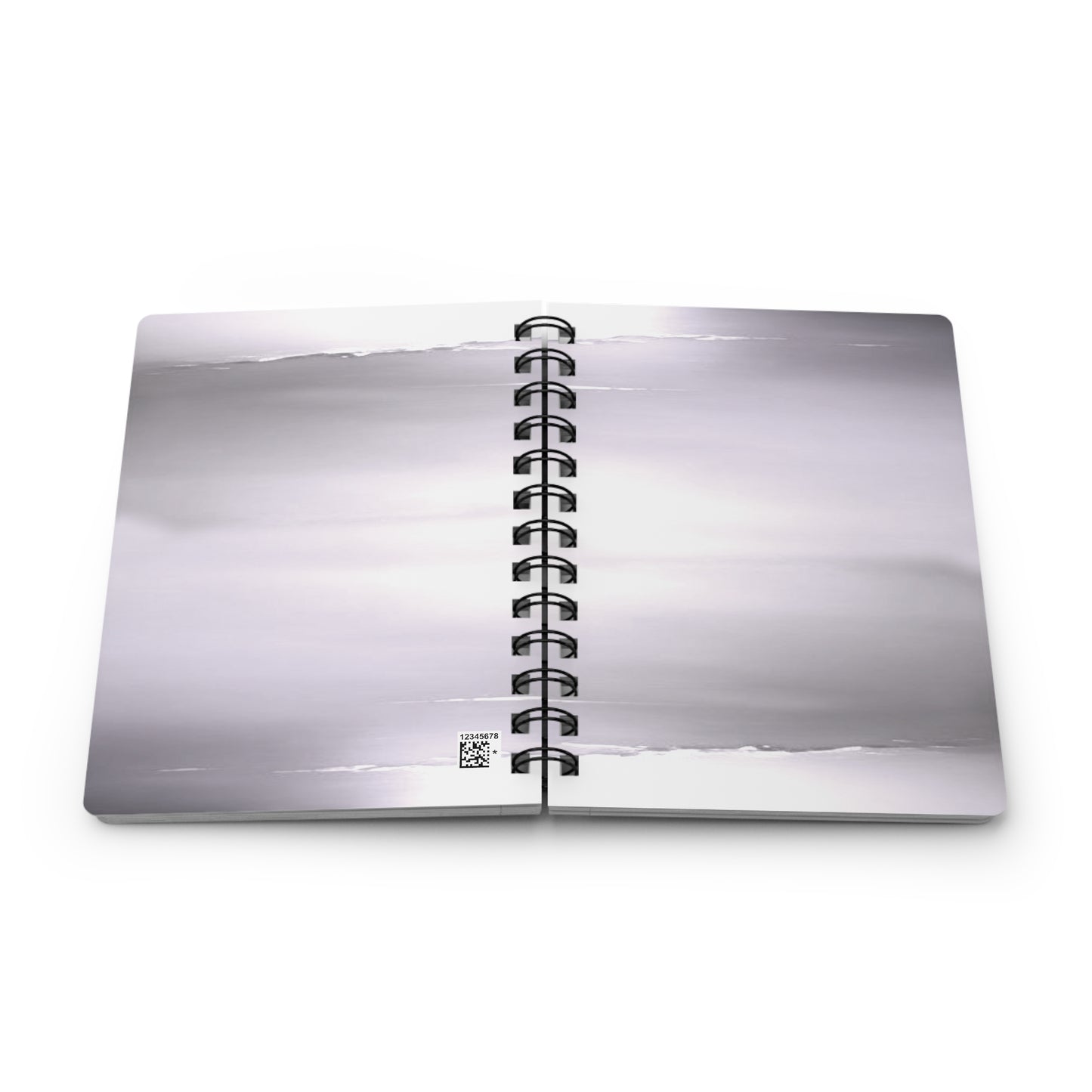 Sephia Sea Dark Fog Sea Purple Fog Spiral Bound Journal, 5" x 7" 150 pages