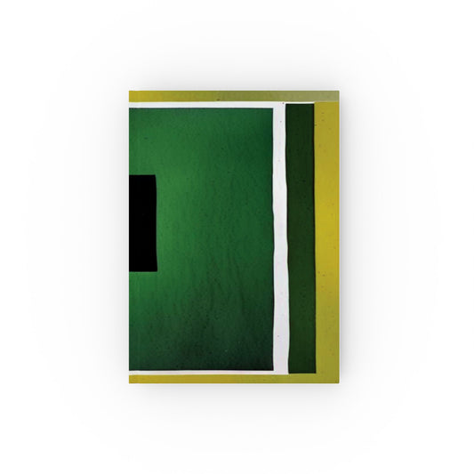 Alpha Shadow 5.2" x 7.4" Hard Backed Journal with 128 blank pages