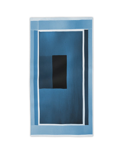 Blue Shadow Beach Towel, 24" x 44"