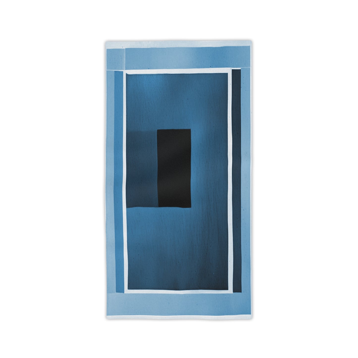 Blue Shadow Beach Towel, 24" x 44"