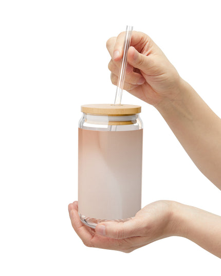 Soft Fade Sipper Glass, 16oz
