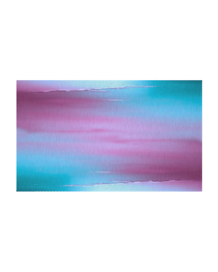 Wine Sea Blue Fog Outdoor Rug, 36" x 60"