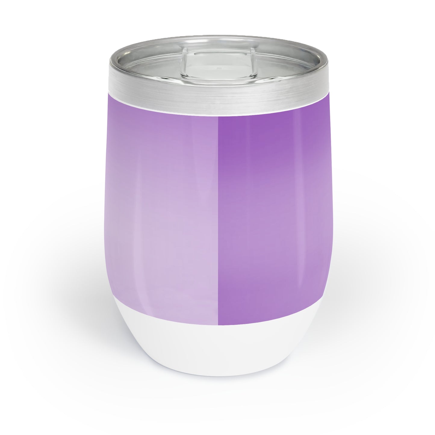 Soft Lavender Fade 12 oz Chill Wine Tumbler