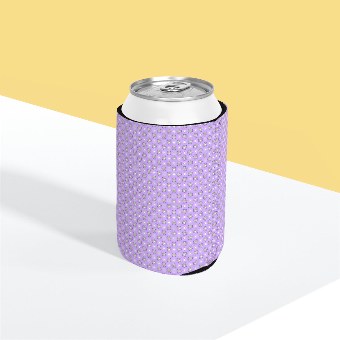 Lavender Star-crossed Bodies 12 oz Can Cooler Sleeve