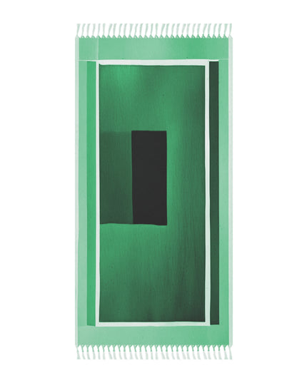 Mint Shadow 38" × 81" Boho Beach Cloth