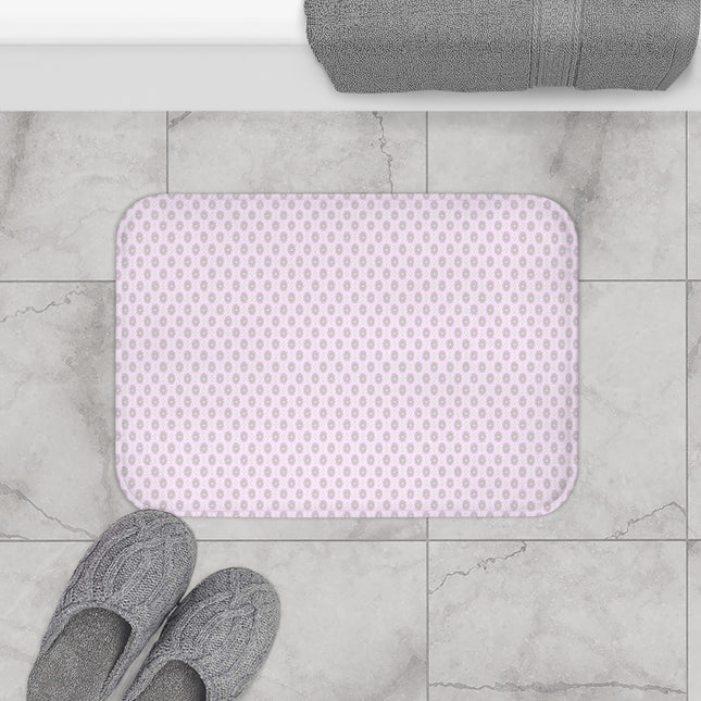 Pink Mornings Star-crossed Bodies 24" x 17" Bath Mat