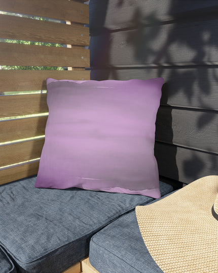 Dark Pink Sea Amethyst Fog 16" x 16" Outdoor Pillows