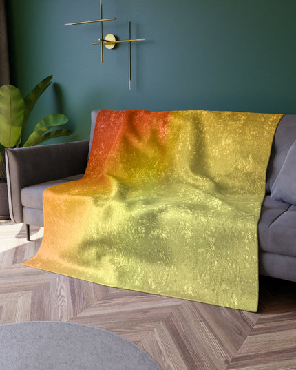 Phoenix Fade 50" x 60" Crushed Velvet Blanket