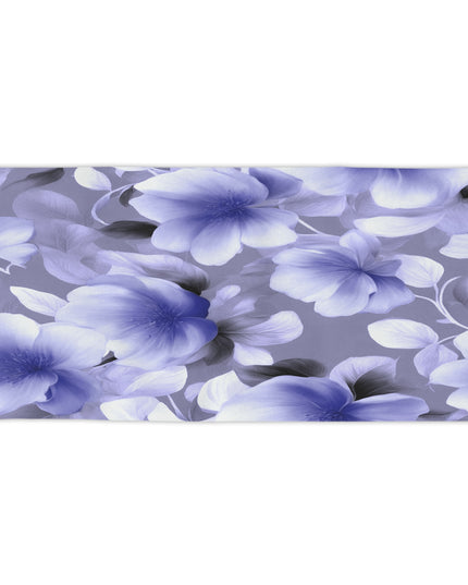 Indigo Blossom Floral Bunch Beach Towel, 30" x 60"