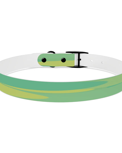 Pastel Green Patches Extra Large Dog Collar