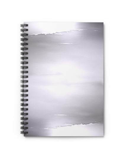 Sephia Sea Dark Fog Spiral Notebook - Ruled Line, 6" x 8", 118 pages
