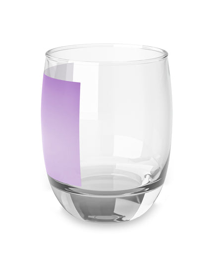 Soft Lavender Fade Whiskey Glass, 6 oz