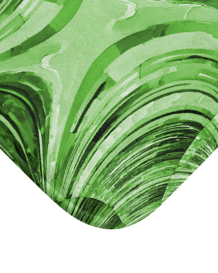 Uzi Spiral Mint Pastel 24" x 17" Bath Mat