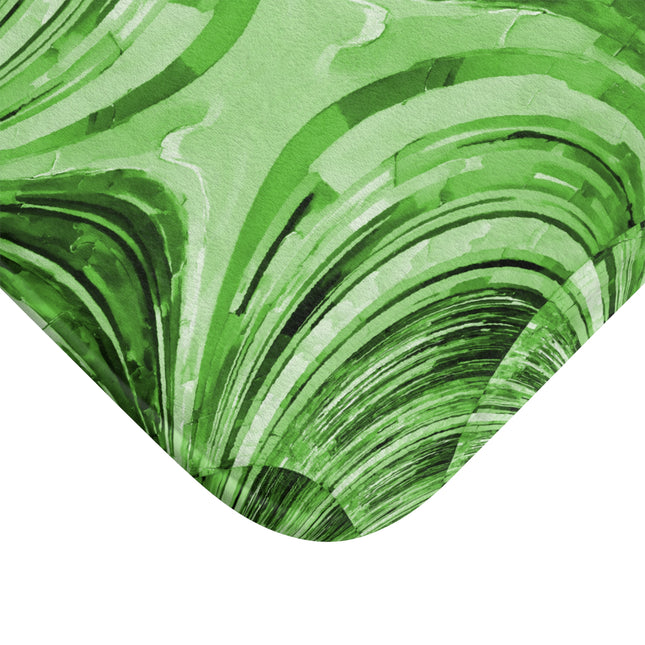 Uzi Spiral Mint Pastel 24" x 17" Bath Mat