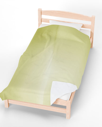 Lemon Fade Velveteen Plush Blanket, 60" x 80"