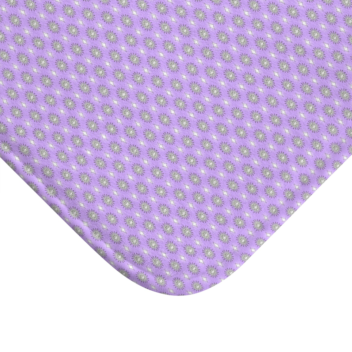 Lavender Star-crossed Bodies 24" x 17" Bath Mat