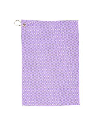 Lavender Star-crossed Bodies Golf Towel, 16" x 24"