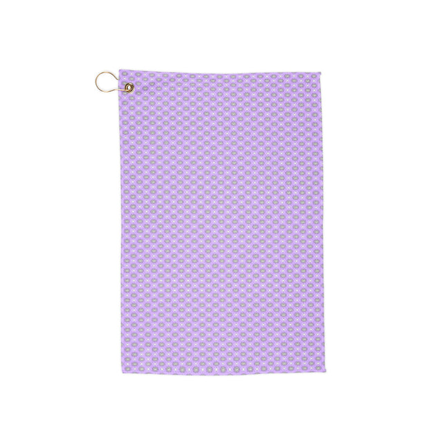 Lavender Star-crossed Bodies Golf Towel, 16" x 24"