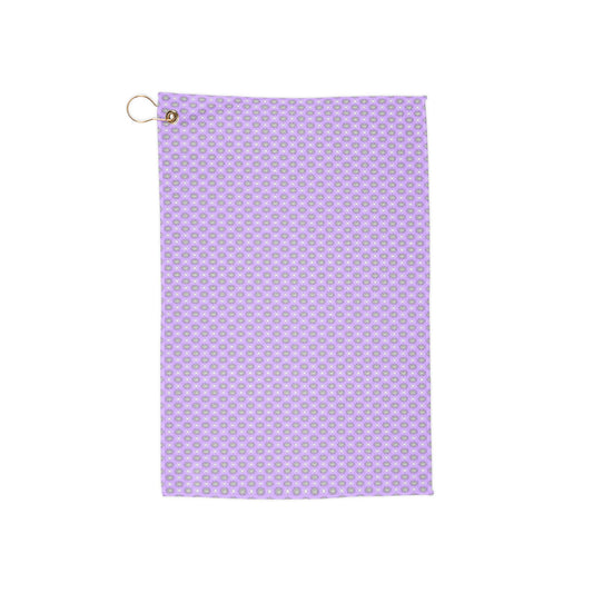 Lavender Star-crossed Bodies Golf Towel, 16" x 24"