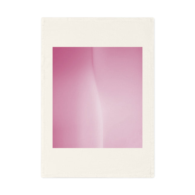 Pink Blush Fade 19.6" x 27.5" Cotton Tea Towel