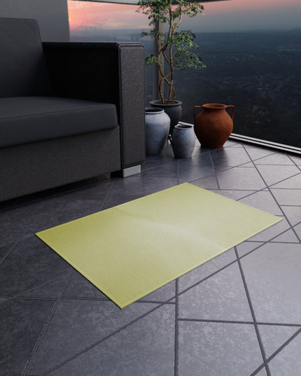 Lemon Fade Outdoor Rug, 24" x 36"