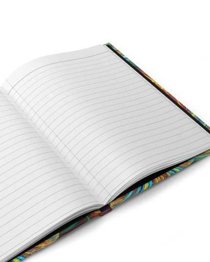 Uzi Spiral Alpha 5.75" x 8" Hardcover Journal Matte with 150 lined pages