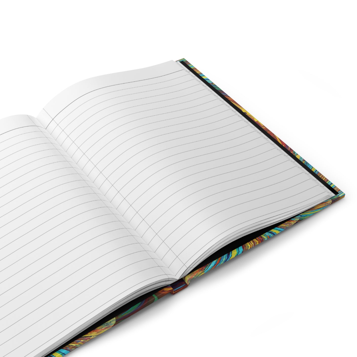 Uzi Spiral Alpha 5.75" x 8" Hardcover Journal Matte with 150 lined pages