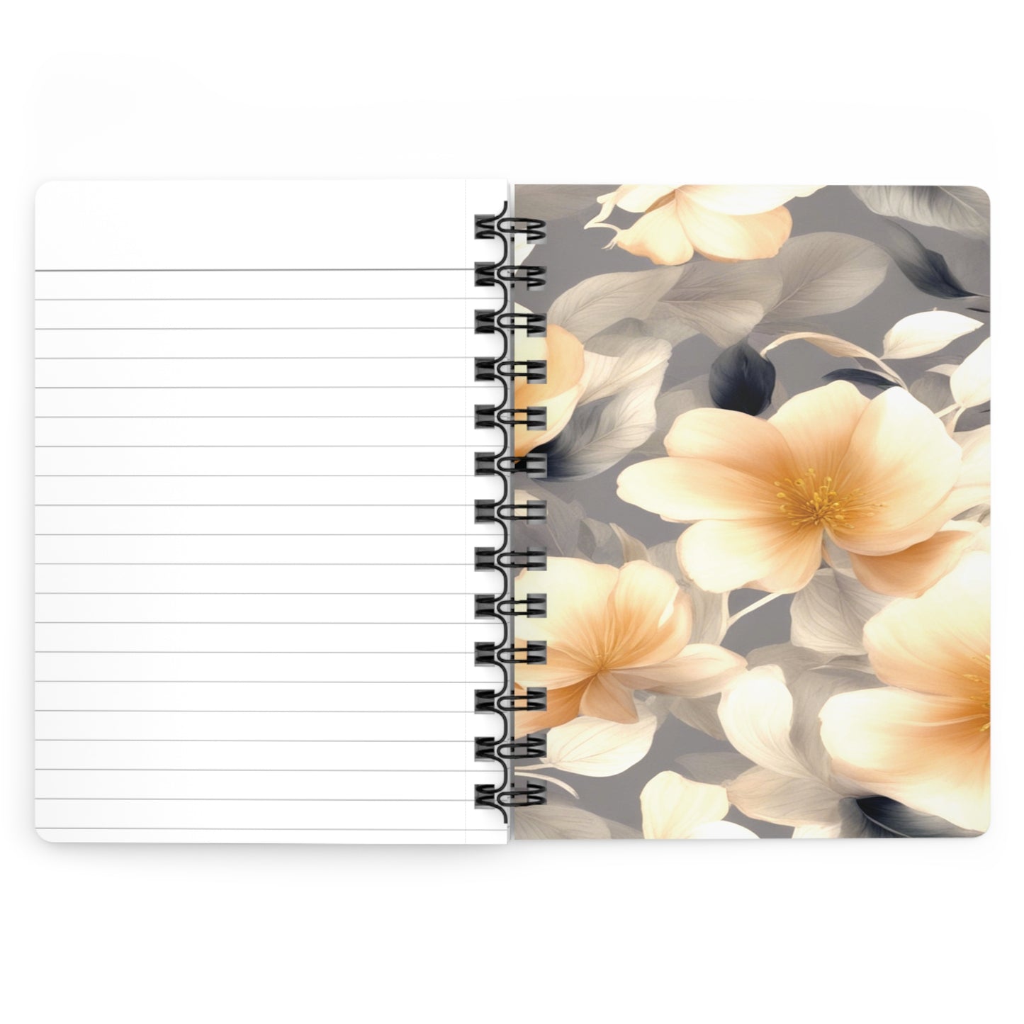 Soft Blossom Floral Bunch Bound Journal, 5" x 7" 150 pages