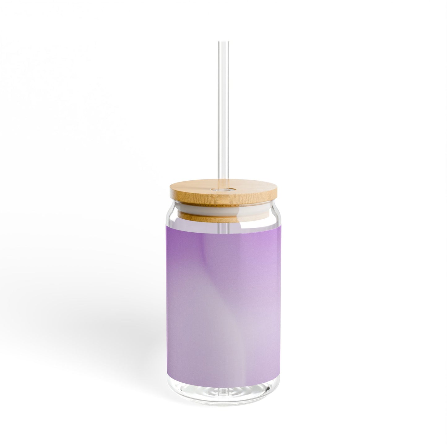 Soft Lavender Fade Sipper Glass, 16oz