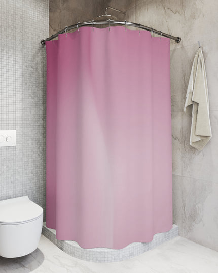 Pink Blush Fade Shower Curtains, 71" x 74"