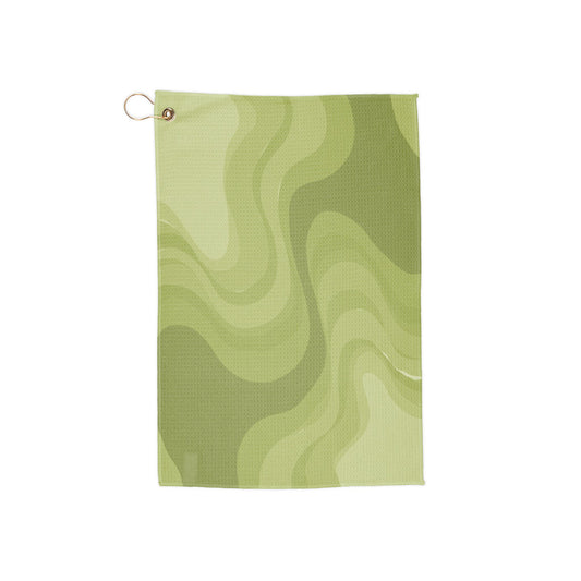 Lemon Wavey 16" x 24" Golf Towel