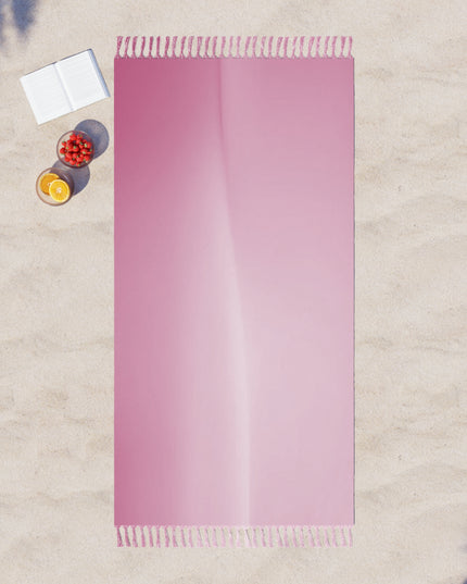 Pink Blush Fade 38" × 81" Boho Beach Cloth