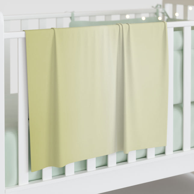 Lemon Fade Baby Swaddle 30″×40″ Blanket