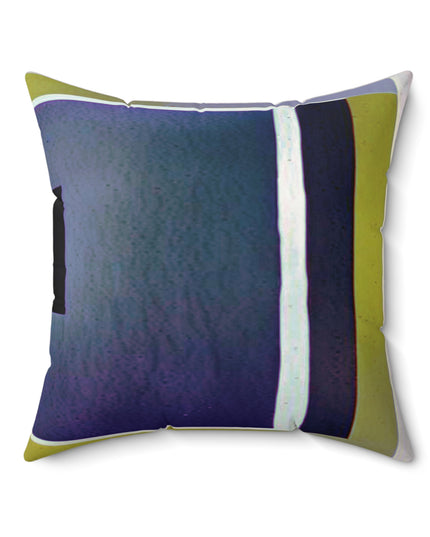 Zeta Shadow 20" x 20" Faux Suede Square Pillow
