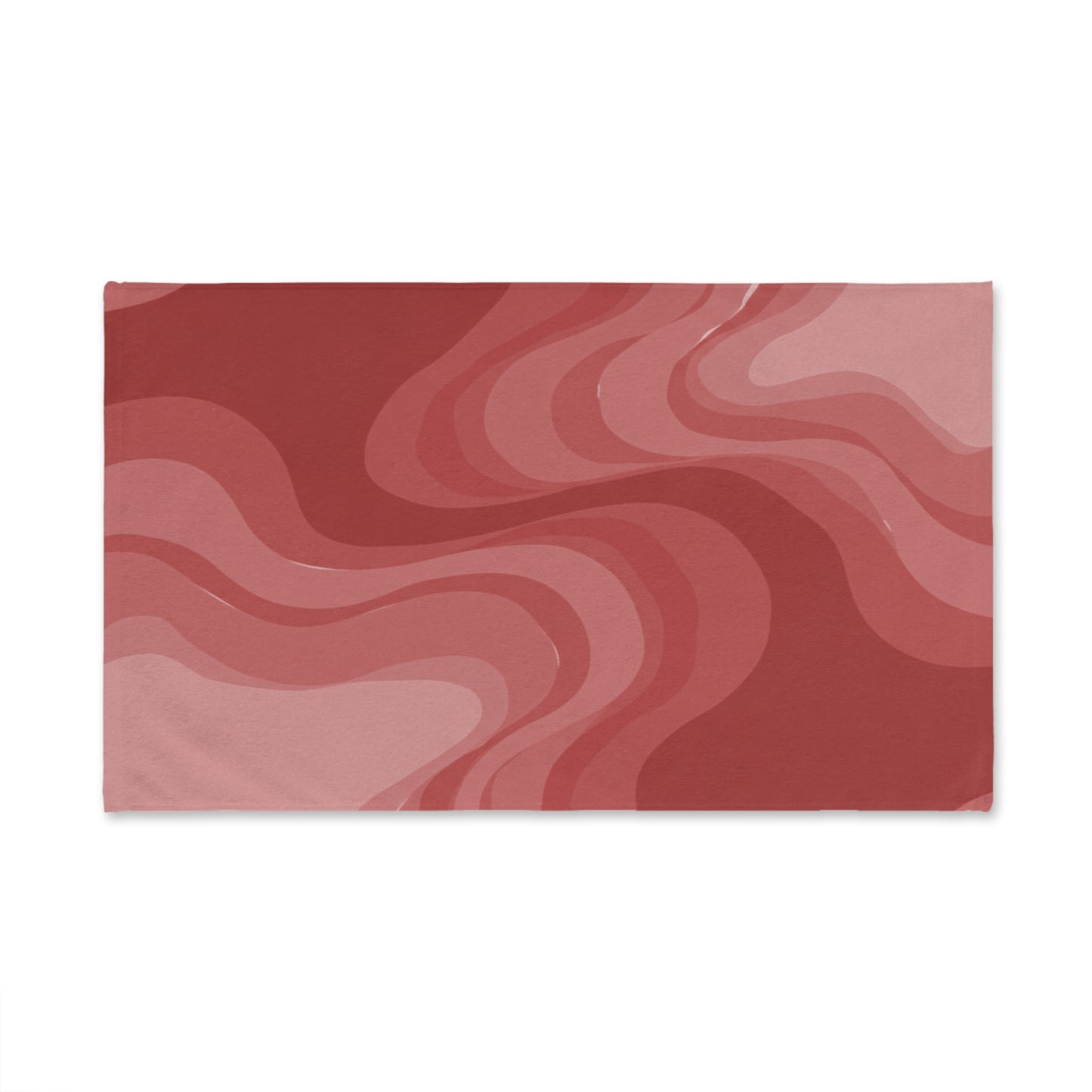 Pinky Mauve Wavey Hand Towel, 16" x 28"