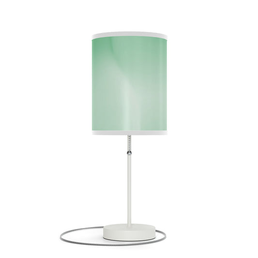 Mint Fade Table Lamp on a White or Silver Stand, US|CA plug