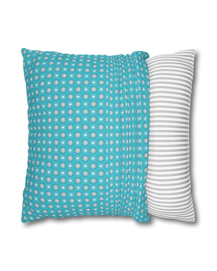 Tif Green Star-crossed Bodies Spun Polyester Square Pillowcase, 14" x 14"