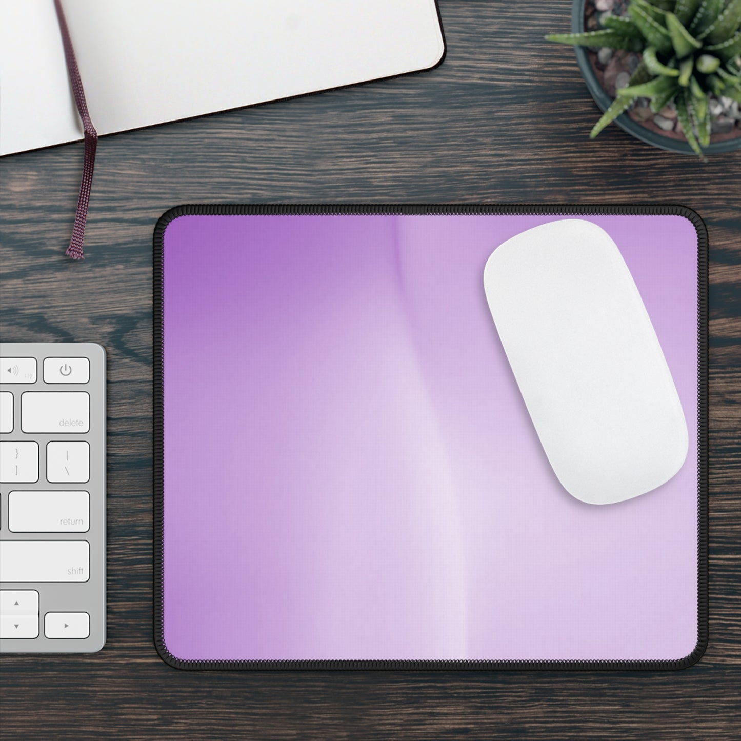 Soft Lavender Fade 9" x 7" Gaming Mouse Pad