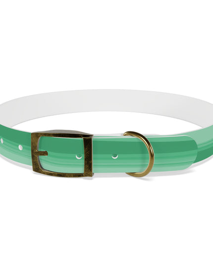 Mint Green Wavey Extra Large Dog Collar