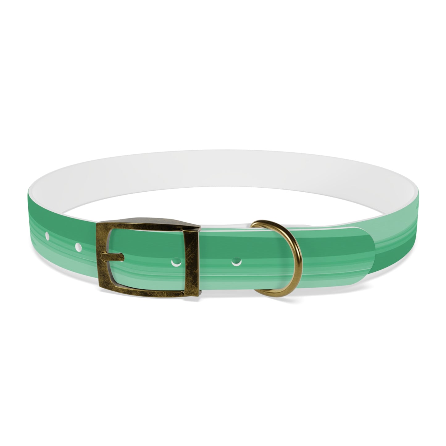 Mint Green Wavey Extra Large Dog Collar