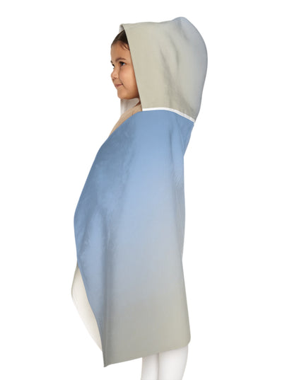 Cobalt Fade Youth Hooded Towel, 24" x 48"