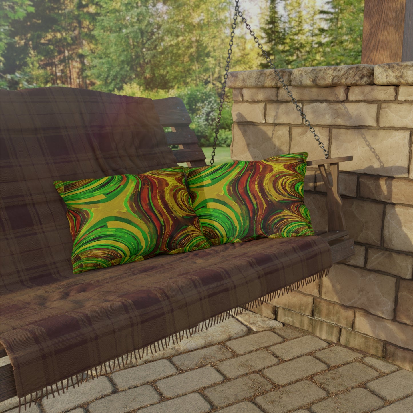 Uzi Spiral Beta 20" x 14" Outdoor Pillow