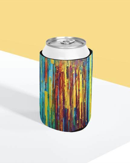 Striped Alpha 12 oz Can Cooler Sleeve